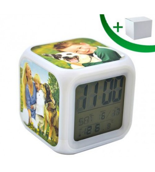 Електронен Часовник с Аларма и Термометър