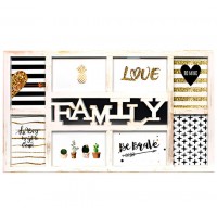 Фото Рамка FAMILY – 8 Снимки – Винтидж Фото Рамка FAMILY – 8 Снимки – Винтидж