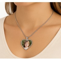 Колие Сърце Със Снимка - Персонализиран Медальон Колие Сърце Със Снимка - Персонализиран Медальон