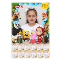 Еднолистен Календар с 1 Снимка - Маша