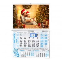 Работен календар 2026 – СИН, със снимка 20x30 см