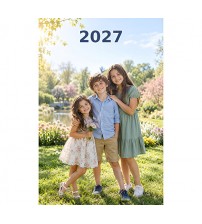 Джобно календарче с една снимка 2027 | FotoPodarak