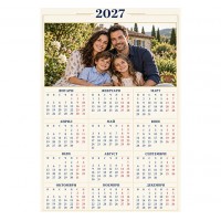 Класически фото календар 2027 със снимка | FotoPodarak.com