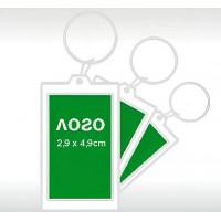 Акрилен Ключодържател с 2 Снимки