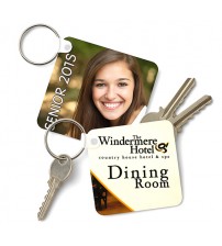 Квадратен Ключодържател със Снимки