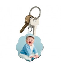 Ключодържател Цвете със Снимка