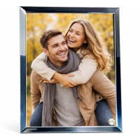 Персонализирана Стъклена Фото Рамка Със Снимка – Елегантен Подарък