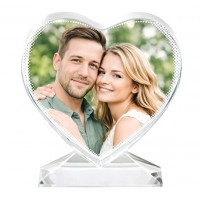 Кристал Сърце Със Снимка Кристал Сърце Със Снимка