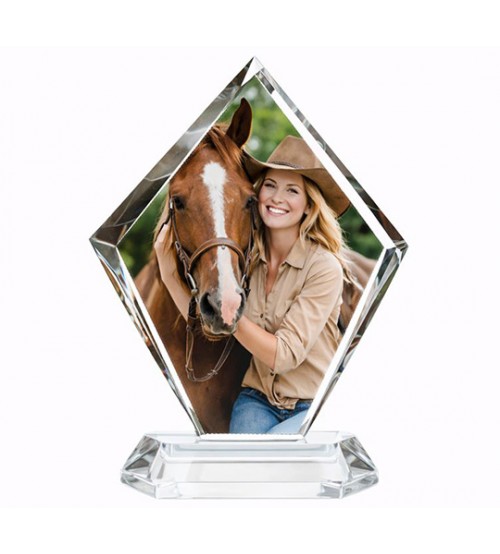 Кристал диамант със снимка