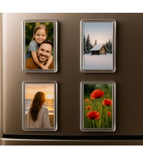 Акрилен Фото Магнит – Правоъгълен със Снимка Акрилен Фото Магнит – Правоъгълен със Снимка