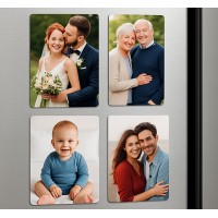 Фото Магнит с Една Снимка – Правоъгълен Магнит за Хладилник