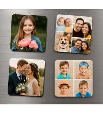 Алуминиев Фото Магнит – Квадрат