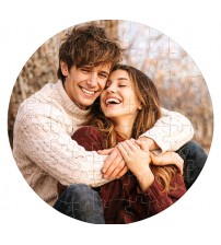 Кръгъл Фото Пъзел Със Снимка Ø20 См – 41 Части