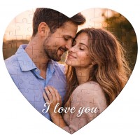 Фото Пъзел Сърце Със Снимка 20×20 См – 75 Части Фото Пъзел Сърце Със Снимка 20×20 См – 75 Части