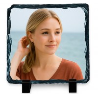 Фото камък квадрат със снимка Фото камък квадрат със снимка