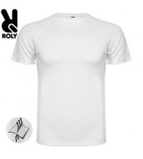Мъжка Бяла Тениска със Снимка Roly