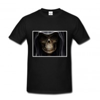 Черна Мъжка Тениска със Снимка