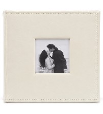 Луксозен фотоалбум „Нашите незабравими моменти“ – 52 снимки 15×21 см, бял