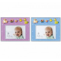 Бебешка Фото Рамка За Снимка 10 Х 15 См Розова И Светло Синя Бебешка Фото Рамка За Снимка 10 Х 15 См Розова И Светло Синя
