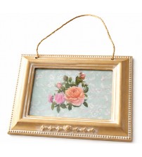 Винтидж Висяща Фото Рамка За Снимка 10 Х 15 См