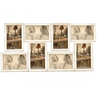 Фото Рамка Колаж За 8 Снимки В Три Цвята – Бял, Черен И Винтидж Фото Рамка Колаж За 8 Снимки В Три Цвята – Бял, Черен И Винтидж