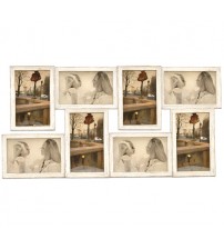 Фото Рамка Колаж За 8 Снимки В Три Цвята – Бял, Черен И Винтидж Фото Рамка Колаж За 8 Снимки В Три Цвята – Бял, Черен И Винтидж