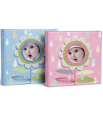 Бебешки Фото Албум За 200 Снимки 22x22 См С Джобове Baby Flowers