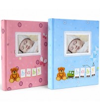 Детски Фото Албум Baby За 100 Снимки С Джобове 21x21 См