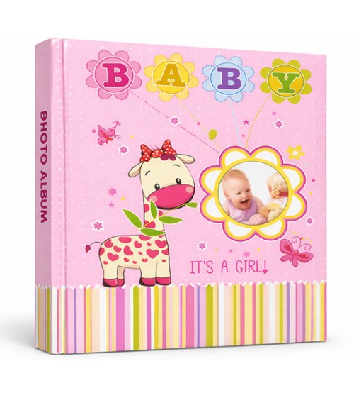 Бебешки Фото Албум За 200 Снимки Baby It’s A Girl 22 Х 22 См