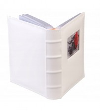 Бял Кожен Фото Албум За 200 Снимки 10x15 см