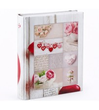 Фото Албум За 200 Снимки 10x15 См С Романтичен Дизайн LOVE Фото Албум За 200 Снимки 10x15 См С Романтичен Дизайн LOVE