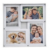 Колаж Фото Рамка За 4 Снимки Бяла И Винтидж