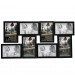 Фото Рамка Колаж За 8 Снимки В Три Цвята – Бял, Черен И Винтидж