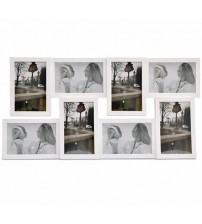 Фото Рамка Колаж За 8 Снимки В Три Цвята – Бял, Черен И Винтидж