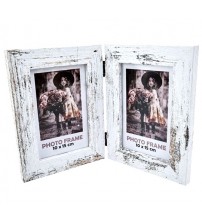 Двойна Фото Рамка Графитно Сиво и Винтидж 10×15 И 13×18 см