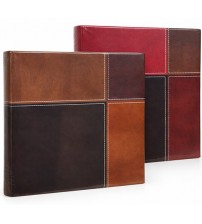 Кожен Фото Албум За 200 Снимки 10x15 См В Кафяво И Червено Кожен Фото Албум За 200 Снимки 10x15 См В Кафяво И Червено