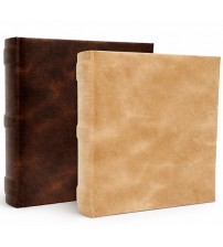 Луксозен Фото Албум За 200 Снимки Винтидж Дизайн 22 Х 22 См