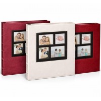 Луксозен Фото Албум За 500 Снимки 43 Х 43 См С Джобове