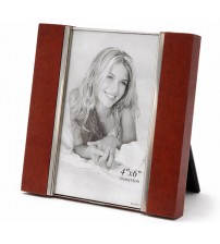 Луксозна Фото Рамка От Дърво И Метал 15x21 См Луксозна Фото Рамка От Дърво И Метал 15x21 См