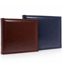 Луксозен Фото Албум С Класически Дизайн В Кафяво И Синьо