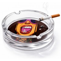 Стъклен Пепелник Със Снимка И Дизайн