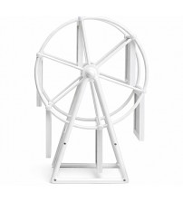 Въртяща Фото Рамка Карусел За 12 Снимки – Бял Декоративен Дизайн