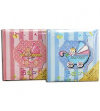 Бебешки Фото Албум За 200 Снимки 22x22 См С Джобове Baby