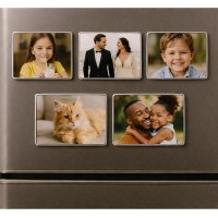 Акрилни Фото Магнити Със Снимка – Комплект 5 Броя