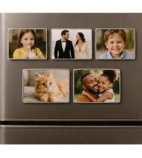 Акрилни Фото Магнити Със Снимка – Комплект 5 Броя