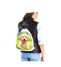 Спортна Раница Тип Мешка Със Снимка И Надпис – Персонализиран Подарък